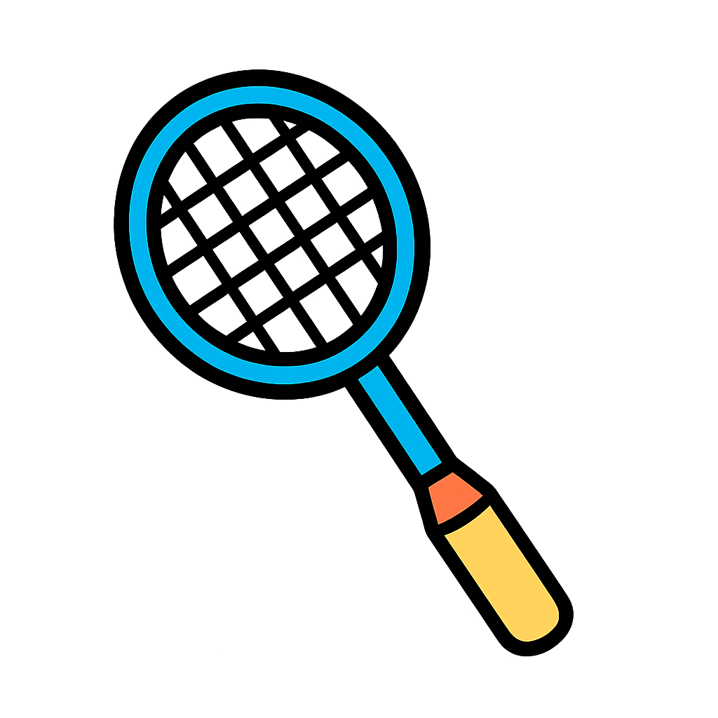 Badminton Racket Icon
